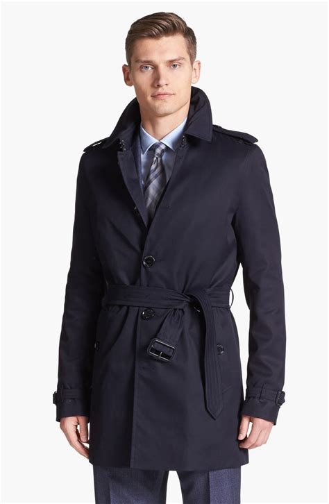 burberry black trench|burberry single breasted trench.